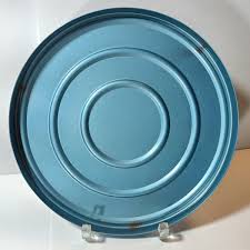 KMart 8mm film canister vintage blue metal 7 1/8" | eBay