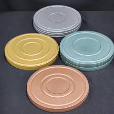 Vintage 8mm 7" Metal Film Canister Can Container 2 Silver ...