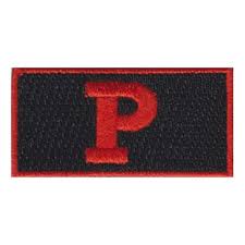 60 FS P logo Pencil Patch | 60th Fighter Squadron Patches