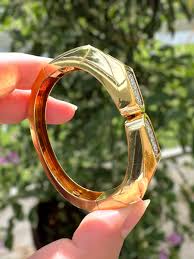 18k 1980s Rocker Diamond Bangle Bracelet – The Fancy Rat