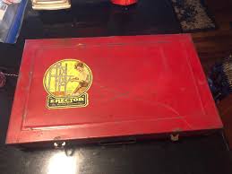 Vintage Rare Gilbert 9.5 Erector set in Original Metal Case ...