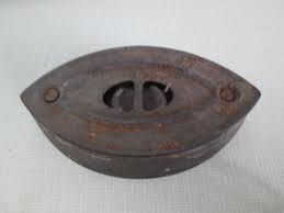 Antique Vintage Rustic Sad Iron, No Handle, Mark Not Legible ...