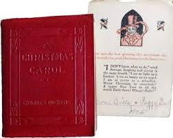 Rare Charles Dickens “A Christmas Carol” Little Leather ...