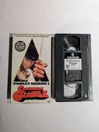 Vintage VHS Tape - 1971 - A Clockwork Orange (dystopian Sci ...