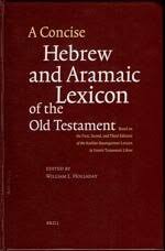 A Concise Hebrew and Aramaic Lexicon of the Old Testament ...