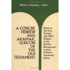 Concise Hebrew and Aramaic Lexicon of the Old Testament ...