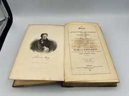 Antique Lot of 2 The Mirror of Literature Amusement ...