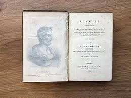 JUVENAL and PERSIUS by Juvenal; Translated By Badham ...