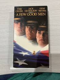 A Few Good Men VHS - Tom Cruise, Jack Nicholson, Demi ...