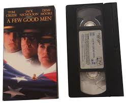 A Few Good Men VHS Video Stars Tom Cruise Jack Nicholson ...