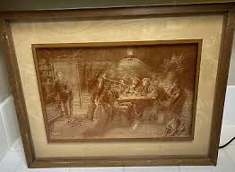 VINTAGE LUCID LINES SIGNED FREDERIC REMINGTON NATIVE PHOTOGRAPHY ON GLASS-1974 | eBay