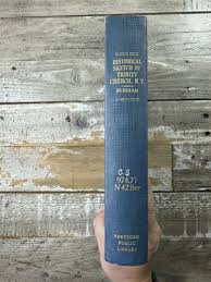 1847 Antique Religion Book "An Historical Sketch of Trinity ...