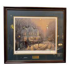 Thomas Kinkade "Foothill Holiday Gathering" Limited Edition ...