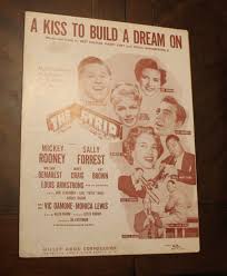 A Kiss to Build a Dream On ~ "The Strip" ~ 1951 Miller Sheet ...