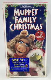Muppet Family Christmas VHS Tape 1995 Carols Music Brand New ...