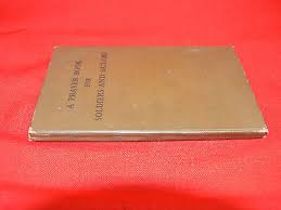 VINTAGE "A Prayer Book for Soldiers & Sailors" 1943 USA ...