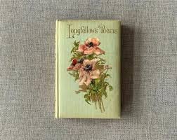 Longfellow's Poems Antique Decorative Harcover Book - Etsy