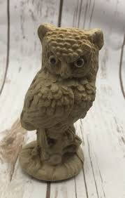 Tan Owl Figure | eBay