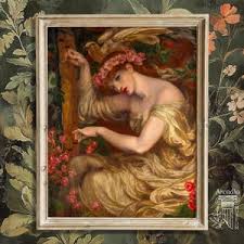 A Sea Spell Rossetti Print - Etsy