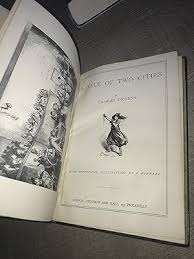 Beautiful half-leather A tale of two cities big format Dickens Chapman & Hall by Charles Dickens: Good Hardcover | Great and rare books