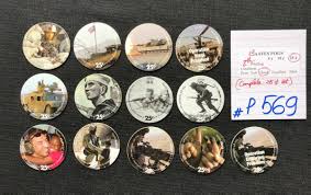 AAFES POGS, 8th Series/Printing, 13 POGS,COMPLETE 25¢ set ...