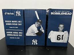 Roger Maris Yankees Bobblehead 2023 SGA 61 HR Record, NEW | eBay