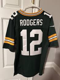 Mens Green Bay Packers Aaron Rodgers Nike Green Vapor Elite ...