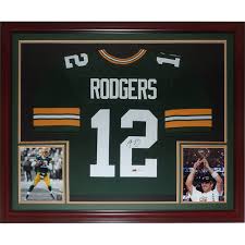 Shop green bay packers signed jersey Sale Aaron Rodgers ...