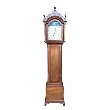 Colonial Aaron Willard Mahogany Grandfather Clock - Etsy