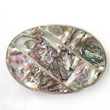 Vintage Handcrafted Seashell Inlay Belt Buckle, Made in Mexico, Vintage Western Boho Belt Buckle - Etsy