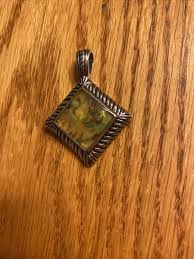 Lia Sophia Pendant Yellow Green Orange | eBay