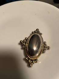 VTG Sterling Silver - MEXICO TAXCO Elegant Braided Pebbled Dome Brooch Pin 18g | eBay