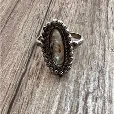 Jewelry | Abalone Sterling Silver Ring | Poshmark