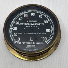 Vintage Abbeon Certified Hygrometer Model AB 167- Made In ...