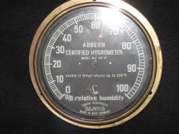 Sold at Auction: Abbeon Certified Hygrometer made in West ...