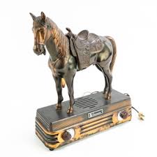1940s Abbotwares Horse Radio