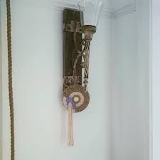 Rustic Home Decor, Woven Wall Hanging. Small Wall Decor ...