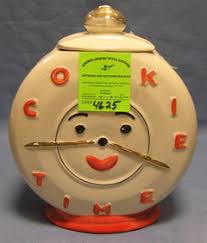 Cookie Time Vintage Cookie Jar