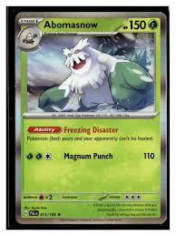 SV02: Paldea Evolved #011/193 Abomasnow | eBay