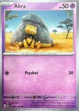 Abra 063/165 Sv: Scarlet & Violet 151 Regular for sale online | eBay