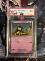 Auction Prices Realized Tcg Cards 2023 POKEMON MEW EN-151 Abra
