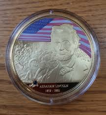 ABRAHAM LINCOLN COLOSSAL COMMEMORATIVE COIN ...