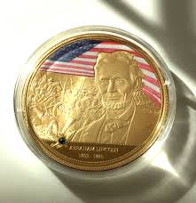 Swarovski American Mint Our Heros Our Flags Abraham Lincoln ...