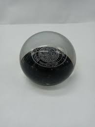 Vtg Wilkerson 81 Glass Paperweight 3" West VA Dental ...