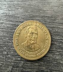 ABRAHAM LINCOLN 16TH PRESIDENT TOKEN | eBay