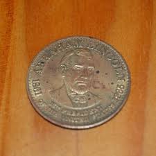 Abraham Lincoln Presidential Commemorative Coin Token Medal ...