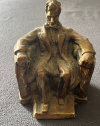 VTG Abraham Lincoln STATUE 8 Inches Tall 7 Inches Wide | eBay