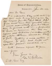 Lizzie Borden: George D. Robinson Autograph Letter Signed | RR Auction