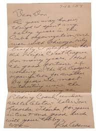 Autographed Letters | eBay