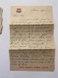 Fort Monmouth Radio Operator World War II United States Army Signal Letter 1942 | eBay